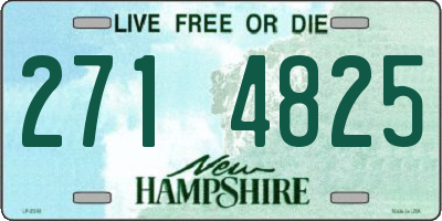 NH license plate 2714825