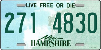 NH license plate 2714830