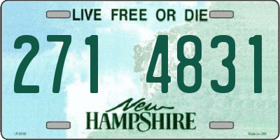 NH license plate 2714831