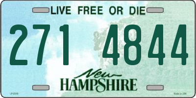 NH license plate 2714844