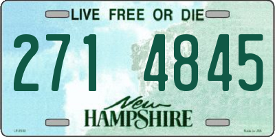 NH license plate 2714845