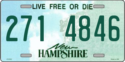 NH license plate 2714846