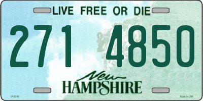 NH license plate 2714850