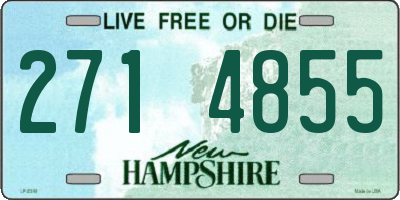 NH license plate 2714855