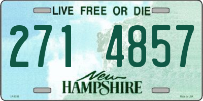 NH license plate 2714857