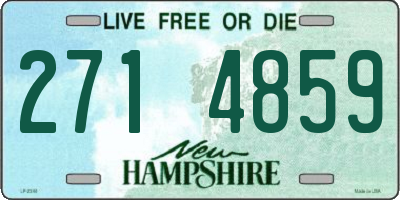 NH license plate 2714859