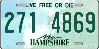 NH license plate 2714869