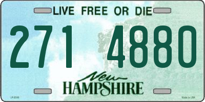 NH license plate 2714880