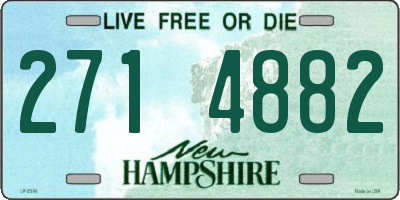 NH license plate 2714882