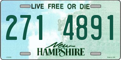 NH license plate 2714891
