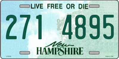 NH license plate 2714895