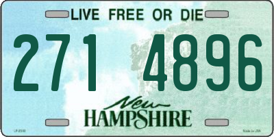 NH license plate 2714896