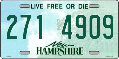 NH license plate 2714909