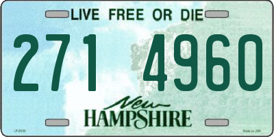NH license plate 2714960