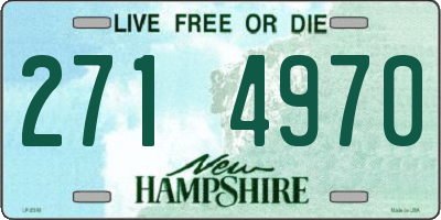 NH license plate 2714970