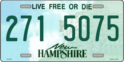 NH license plate 2715075