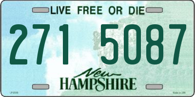 NH license plate 2715087