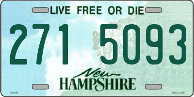 NH license plate 2715093