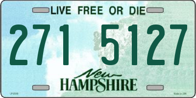 NH license plate 2715127