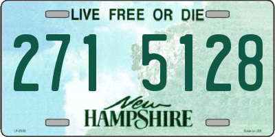 NH license plate 2715128