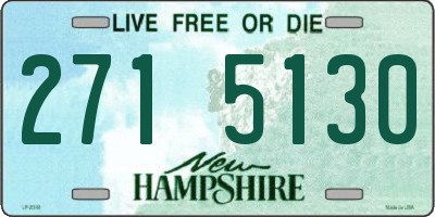 NH license plate 2715130