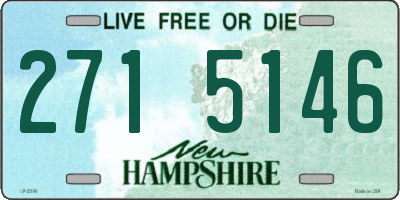 NH license plate 2715146