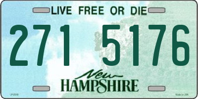 NH license plate 2715176