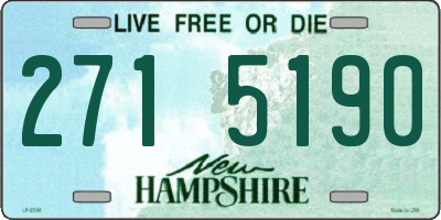 NH license plate 2715190