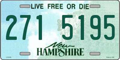 NH license plate 2715195