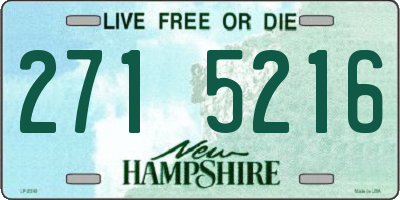 NH license plate 2715216