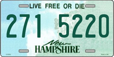NH license plate 2715220
