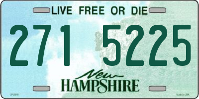 NH license plate 2715225
