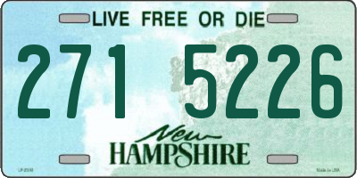 NH license plate 2715226