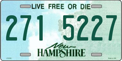 NH license plate 2715227