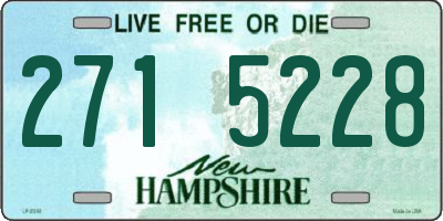 NH license plate 2715228
