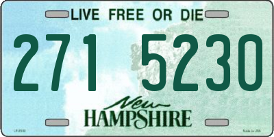 NH license plate 2715230