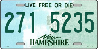 NH license plate 2715235