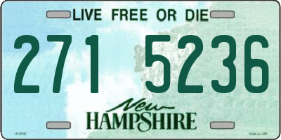 NH license plate 2715236