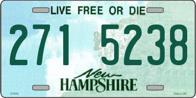 NH license plate 2715238