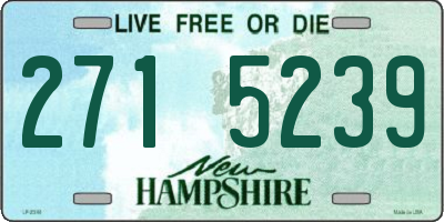 NH license plate 2715239