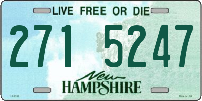 NH license plate 2715247