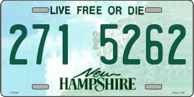 NH license plate 2715262