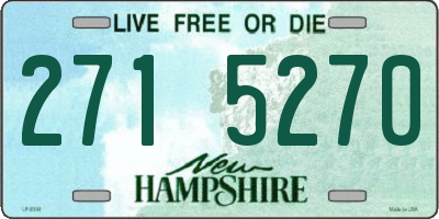 NH license plate 2715270