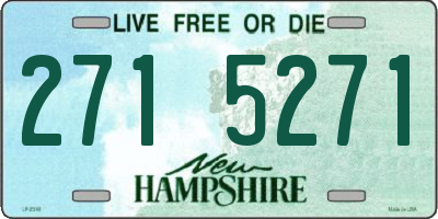 NH license plate 2715271