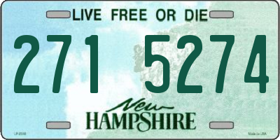 NH license plate 2715274