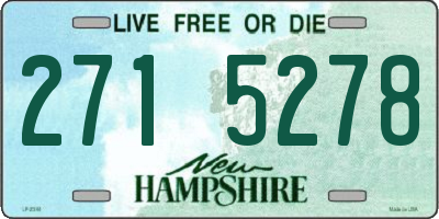 NH license plate 2715278