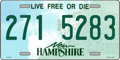 NH license plate 2715283