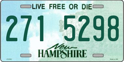 NH license plate 2715298