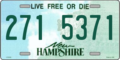 NH license plate 2715371