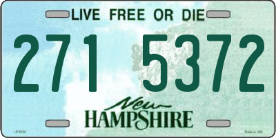 NH license plate 2715372
